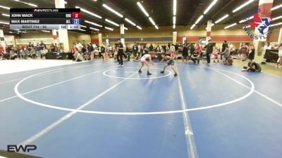 56 lbs Semifinal - John Mack, Rise Wrestling vs Max Martinez, All American Wrestling Club