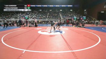 155 lbs 3rd Place Match - Alix Sorensen, Thermopolis vs Chyla Stephens, Thunder Basin High School