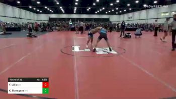 120 lbs Prelims - Yusief Lillie, WA vs Koy Buesgens, MN