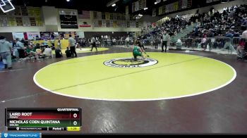 152 lbs Quarterfinal - Laird Root, Poway vs Nicholas Coen Quintana, Dinuba