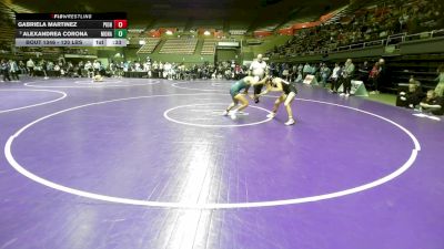 120 lbs Consolation - Gabriela Martinez, Pioneer Valley vs AlexAndrea Corona, Monache