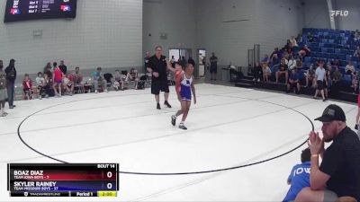 82 lbs Round 5 (6 Team) - Landon Wheelan, Team Iowa Boys vs Shion Holmes, Team Missouri Boys