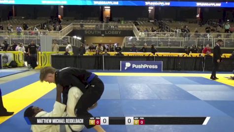 Matthew Michael Reidelbach vs Matthew Gerard Le Corps 2025 Pan Jiu Jitsu IBJJF Championship