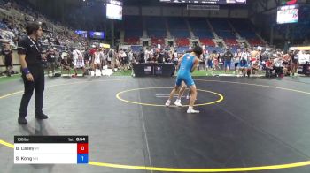 106 lbs Rnd Of 32 - Bailey Casey, Wisconsin vs Saitaro Kong, Minnesota