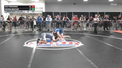 175 lbs Round Of 64 - Isai Fernandez, CA vs Brodie Bedford, TX