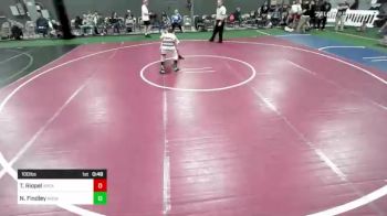 100 lbs Rr Rnd 1 - Tate Riopel, Spearfish Youth Wrestling vs Noah Findley, Midwest Destroyers