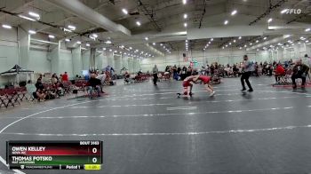 120 lbs Cons. Round 3 - Owen Kelley, NOVA WC vs Thomas Potsko, Mat Assassins