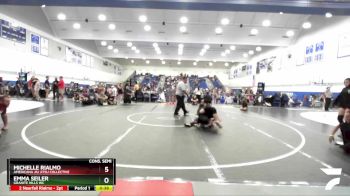 100 lbs Cons. Semi - Emma Seiler, Granite Hills WC vs Michelle Rialmo, Americana Jiu Jitsu Collective