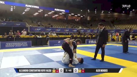 Alek Mendes vs Alejandro Constantino Royg Vazqu 2026 Pan Kids Jiu-Jitsu IBJJF Championship