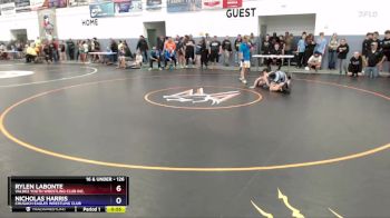 126 lbs Cons. Round 1 - Rylen LaBonte, Valdez Youth Wrestling Club Inc. vs Nicholas Harris, Chugach Eagles Wrestling Club