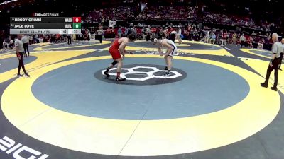 D1-175 lbs Cons. Round 2 - Jace Love, Butler vs Brody Grimm, Wadsworth