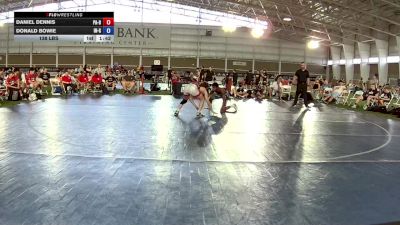 138 lbs Daniel Dennis, Pennsylvania Blue vs Donald Bowie, Indiana Gold