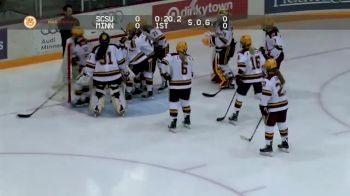2018 St Cloud State vs Minnesota | Big Ten Women's Hockey