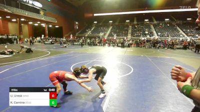 61 lbs Consi Of 4 - Uriah Uresk, Windy City WC vs Kye Camino, Douglas WC