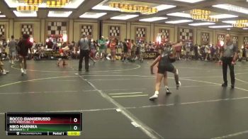 125 lbs Semis & 1st Wrestleback (8 Team) - Niko Marnika, BlueWave 3 vs ROCCO GIANGERUSSO, Elite Wrestling