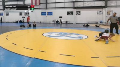 60 lbs 3rd Place Match - Owen Miller, NC Legend Training Center vs Ryker Savant, Chesapeake