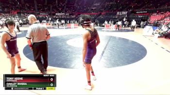 1A 126 lbs Champ. Round 1 - Oakley Rivera, Wilmington vs Tony Keene, Harrisburg