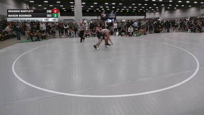 132 lbs Cons. Sub-rd Of 32 - Braiden Bartlett, 3F Wrestling vs Mason Boerner, Team Nazar Training Center