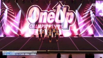 The California All Stars-Mesa - Vogue [2026 L1 Senior Day 2] 2026 One Up Arizona Nationals