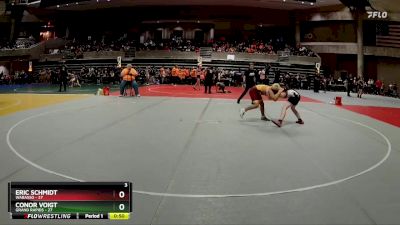 130 lbs Finals (8 Team) - Eric Schmidt, Wabasso vs Conor Voigt, Grand Rapids