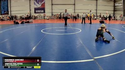 84 lbs Rd# 5- 3:45pm Friday Final Pool - Vartan Naljayan, VA Team Predator vs Maverick Sanchez, Rough House