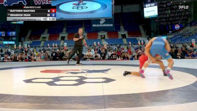 150 lbs 3rd Place Match - Matthew Martino, ID vs Brandon Dean, CO