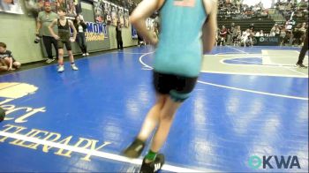 70 lbs Quarterfinal - Cage Daugherty, Standfast vs Kevin Gingrich, Division Bell Wrestling