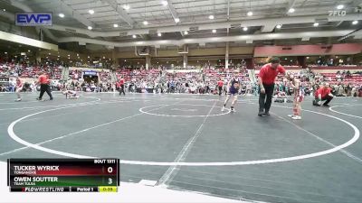 61 lbs Champ. Round 1 - Owen Soutter, Team Tulsa vs Tucker Wyrick, Tonganoxie