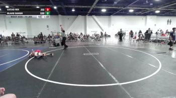 70 lbs Rr Rnd 2 - Lucas Nix, Juggernaut WC vs Blake Baker, Cornerstone