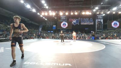 120 lbs Champ. Rd Of 128 - Carter Booze, Nebraska vs Stephen Burgess, South Carolina