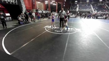 66 lbs Semifinal - Sawyer Shelton, Evanston Elite Wrestling vs Shania Gomez, Top Notch