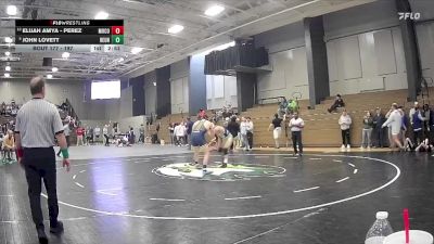 197 lbs Cons. Semi - John Lovett, Reinhardt University vs Elijah Amya - Perez, Montreat College