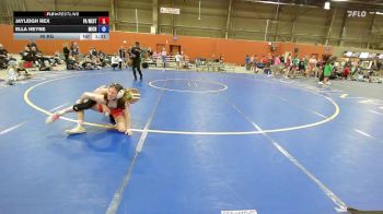 40 kg Rr Rnd 3 - Jayleigh Rex, PA West 1 - GK8E vs Ella Heyne, Michigan Wrestling Academy - GK8E