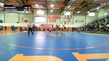 175 lbs Quarterfinal - Westyn Pruitt, Alton (Sr.) vs Brady Carroll, Normal (Community)