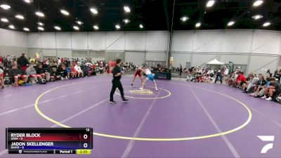 152 lbs Round 2 (8 Team) - Ryder Block, Iowa vs Jadon Skellenger, Idaho