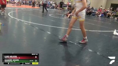 95 lbs Semis & Wb (16 Team) - Dandre Adams, Predator WC vs Luke Nelson, Team Palmetto State