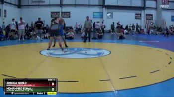 215 lbs Round 3 (3 Team) - Joshua Neblo, DARKHORSE WRESTLING CLUB vs Mohammed Elhajj, RED LION WRESTLING CLUB