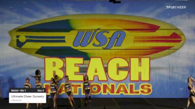 Ultimate Cheer Dynasty - Vibranium [2022 Senior--Div 1 Day 2] 2022 WSA Beach Nationals