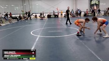 95 lbs Cons. Round 5 - Niko Odiotti, Arlington Cardinals vs Grady Erlandson, Michigan Grappler RTC