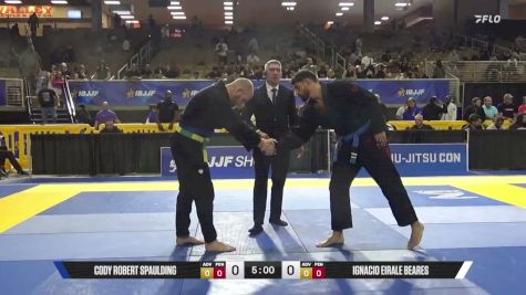 Ignacio Eirale Beares vs Cody Robert Spaulding 2026 Pan Jiu Jitsu IBJJF Championship