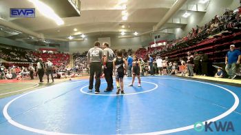 75-83 lbs Round Of 16 - Brea Brown, Coweta Tiger Wrestling vs Braylie Calcote, Tahlequah Wrestling Club