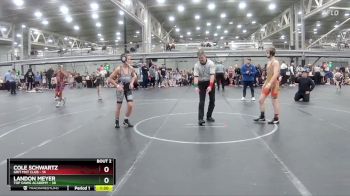 115 lbs Semis (4 Team) - Cole Schwartz, Grit Mat Club vs Landon Meyer, Top Dawg Academy