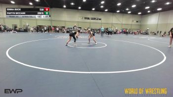 110 lbs Rr Rnd 5 - Emma Buck, Team Washington K-6 vs Paityn McCann, Sisters On The Mat OK Teal