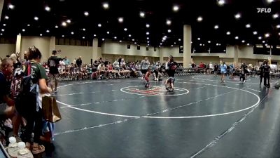 45 lbs Placement Matches (8 Team) - Ledger Pruitt, Tough House WC vs Weston Owens, Panhandle Pittbulls