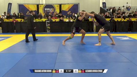 Alexander Lvovich Leykikh vs Shahahmed Antonio Bobonis 2024 World IBJJF Jiu-Jitsu No-Gi Championship