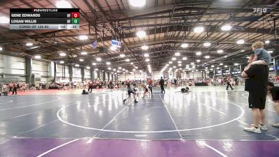 145 lbs Consi Of 128 #2 - Gene Edwards, NY vs Logan Willis, NY