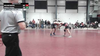 197 lbs 5th Place - William Maffei, Wesleyan vs Angelo Piazza, Centenary