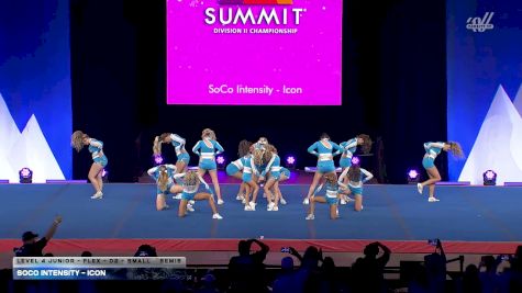 SoCo Intensity - Icon [2026 L4 Junior - Flex - D2 - Small Semis] 2026 The D2 Summit