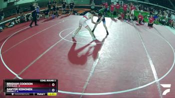 132 lbs Semis & Wb (16 Team) - Brigham Cookson, Utah Black vs Sawyer Keinonen, Oregon 2