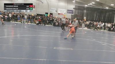138 lbs Cons. Sub-quarters - Tavarius Briar, Alber Athletics vs Obadiah Willis, Beat The Streets Chicago